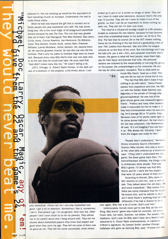Billy Harris, Featured in SLAM 30. Billy Harris, Featured in SLAM 30.