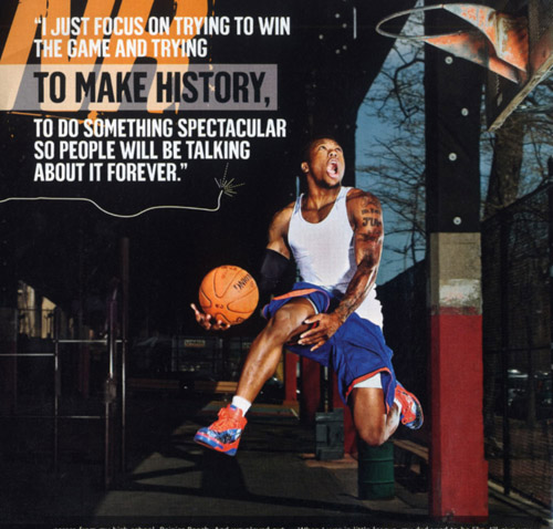 Nate Robinson, SLAM Streetball 5. Nate Robinson, SLAM Streetball 5.