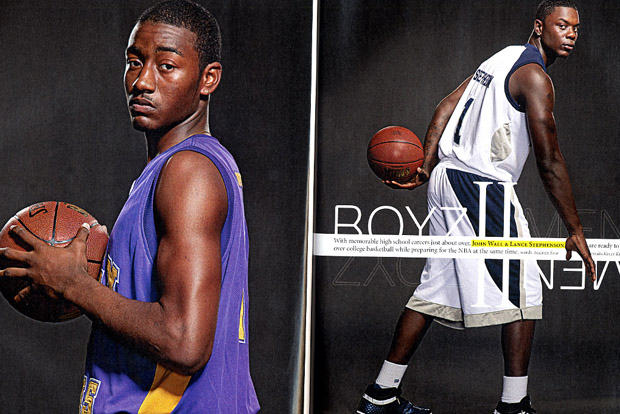John Wall and Lance Stephenson, SLAM 128 Cover Story. John Wall and Lance Stephenson, SLAM 128 Cover Story.