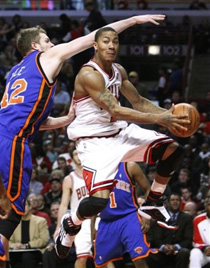 Derrick Rose & David Lee Derrick Rose & David Lee