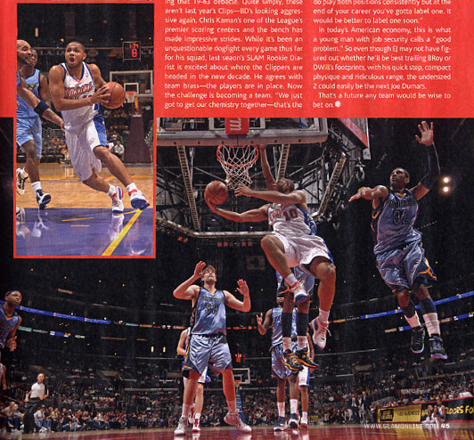 Eric Gordon, SLAM 135. Eric Gordon, SLAM 135.