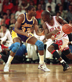 Michael Jordan & Magic Johnson Michael Jordan & Magic Johnson