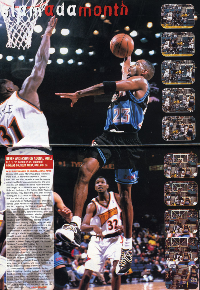 Derrick Anderson, SLAM 25. Derrick Anderson, SLAM 25.