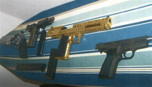 Gilbert Arenas' guns Gilbert Arenas' guns