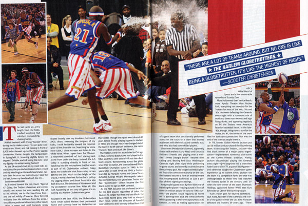 SLAM 136 Feature: Harlem Globetrotters. SLAM 136 Feature: Harlem Globetrotters.