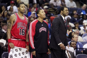 James Johnson & Derrick Rose James Johnson & Derrick Rose