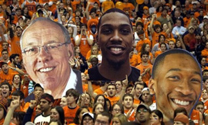 Jim Boeheim, Kris Joseph & Wes Johnson Jim Boeheim, Kris Joseph & Wes Johnson