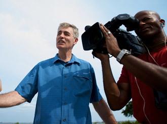 Steve James. Steve James.