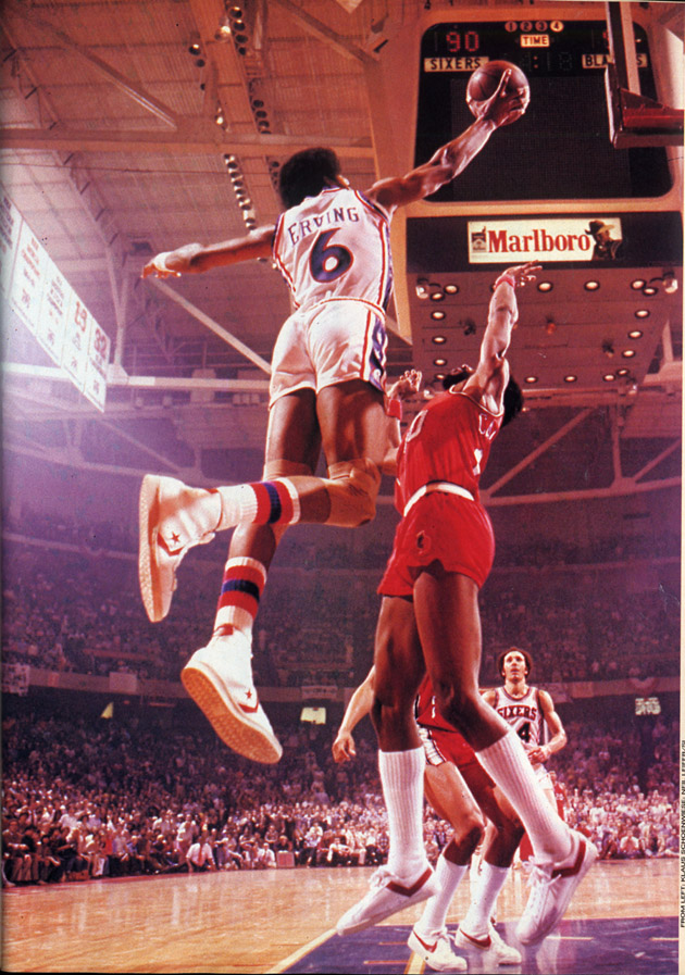 Julius Erving, SLAM 17 feature. Julius Erving, SLAM 17 feature.