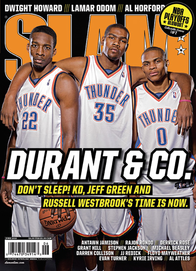 SLAM 138 Cover, OKC Thunder. SLAM 138 Cover, OKC Thunder.