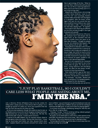 SLAM 135, Cover Story, Brandon jennings. SLAM 135, Cover Story, Brandon jennings.