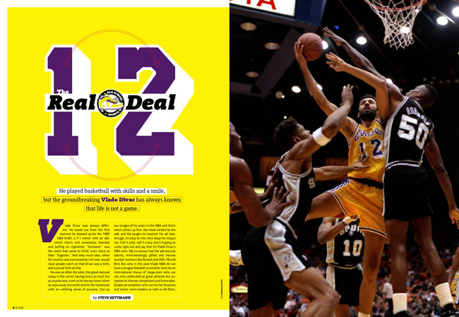SLAM 136 Old School: Vlade Divac SLAM 136 Old School: Vlade Divac