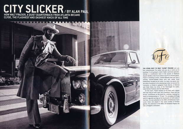SLAM 42 Old School, Walt Frazier. SLAM 42 Old School, Walt Frazier.