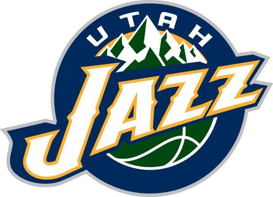 Utah Jazz mountain logo Utah Jazz mountain logo