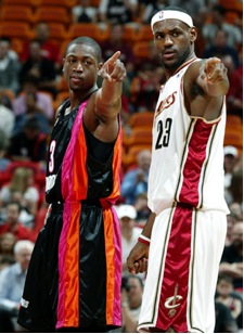 LeBron James & Dwyane Wade LeBron James & Dwyane Wade