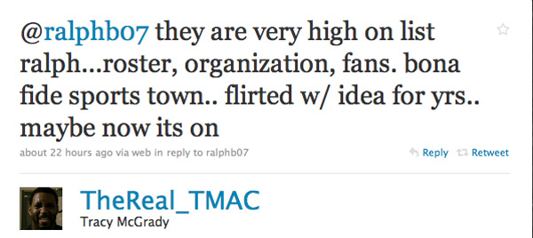 Tracy McGrady. Tracy McGrady.