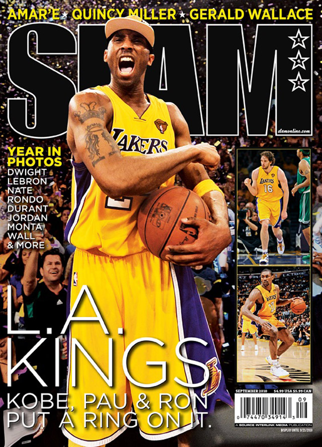 SLAM 141: Kobe Bryant, Pau Gasol, Ron Artest and the 2010 Lakers SLAM 141: Kobe Bryant, Pau Gasol, Ron Artest and the 2010 Lakers