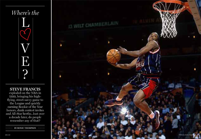 SLAM 140: Stevie Francis. SLAM 140: Stevie Francis.