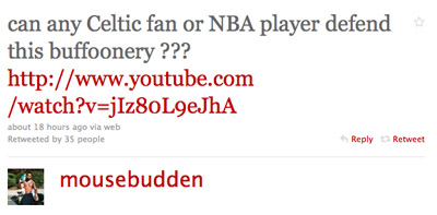 Joe Budden's Tweet. Joe Budden's Tweet.