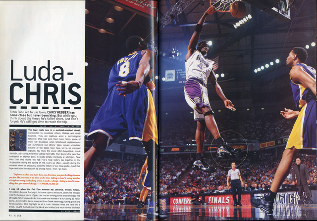 KICKS 5 Feature: Chris Webber, Dada KICKS 5 Feature: Chris Webber, Dada