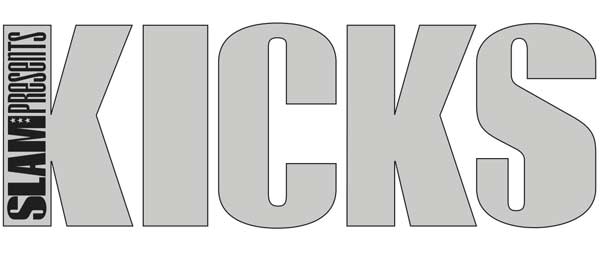 KICKS Magazine Logo SLAM Presents KICKS Logo