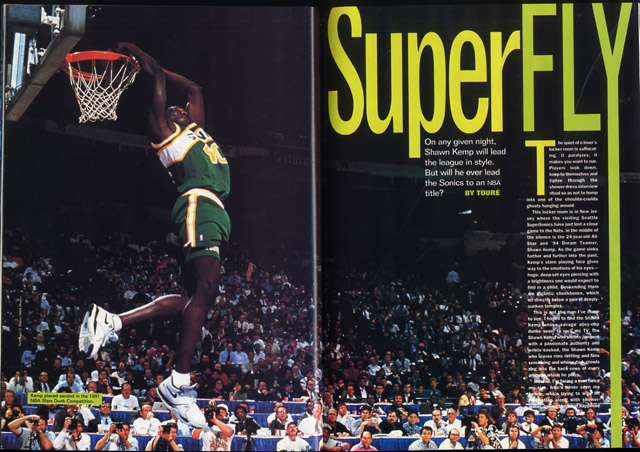 SLAM 2 feature: Shawn Kemp. SLAM 2 feature: Shawn Kemp.