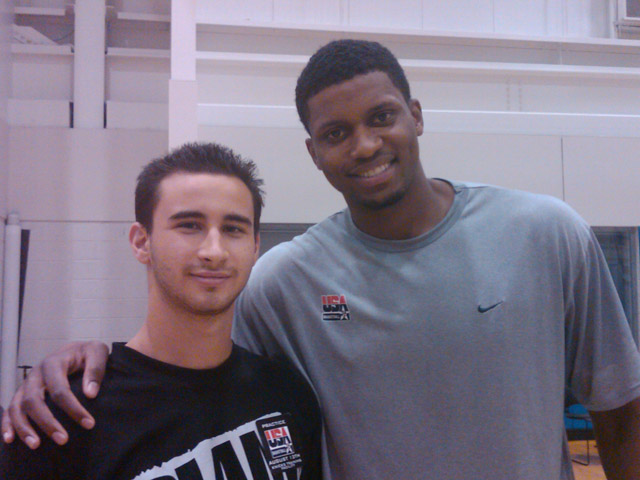 Rudy Gay and Jeremy Bauman. Rudy Gay and Jeremy Bauman.