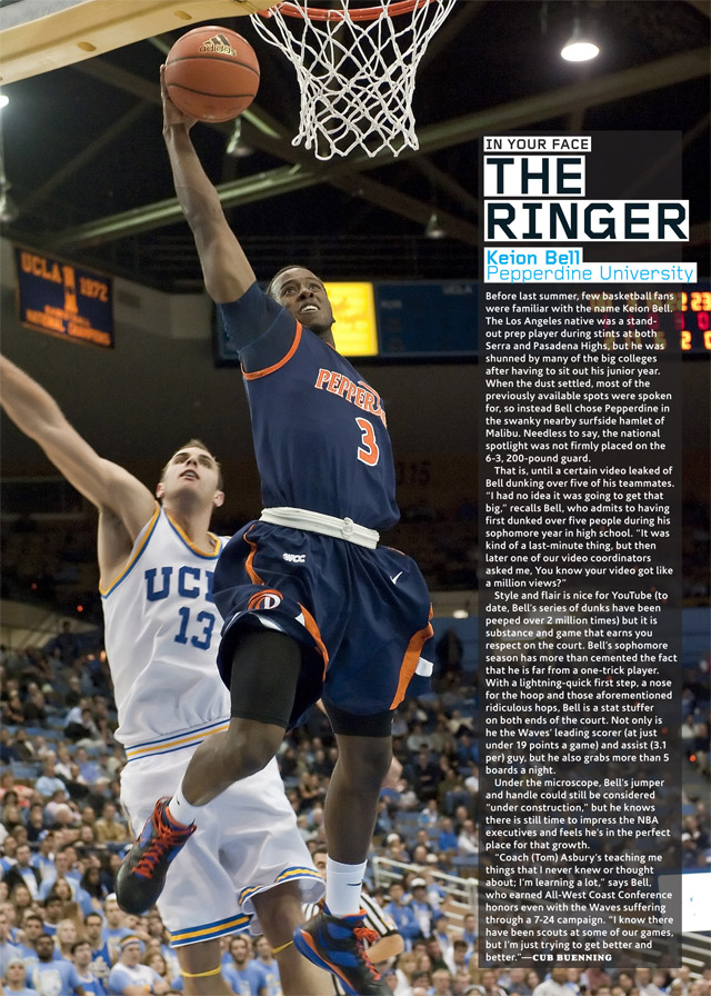 SLAM 138: Keion Bell. SLAM 138: Keion Bell.