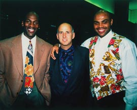Michael Jordan, David Falk & Charles Barkley Michael Jordan, David Falk & Charles Barkley