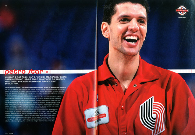 SLAM 64 Old School: Drazen Petrovic SLAM 64 Old School: Drazen Petrovic