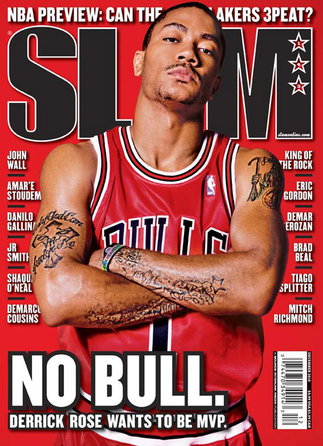 SLAM 143: Derrick Rose. SLAM 143: Derrick Rose.
