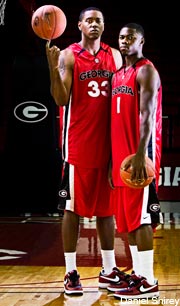Trey Thompkins & Travis Leslie Trey Thompkins & Travis Leslie