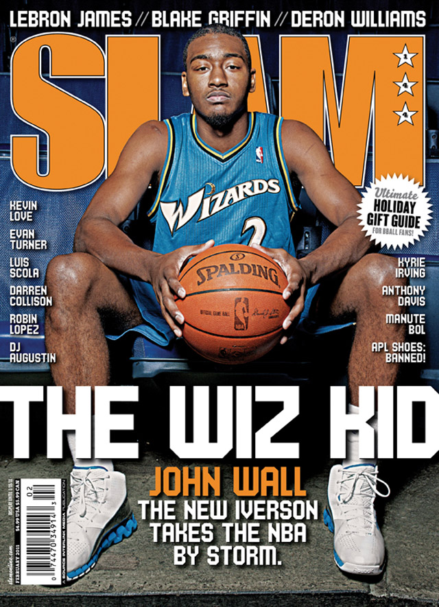 SLAM 144: John Wall cover SLAM 144: John Wall cover