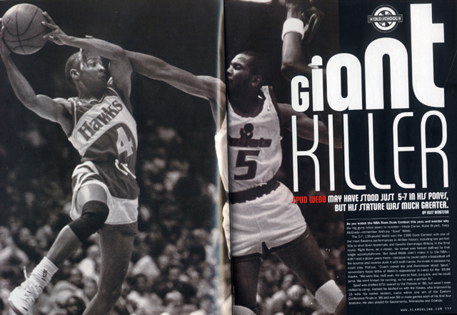 SLAM 68- Spud Webb SLAM 68- Spud Webb