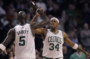 Kevin Garnett & Paul Pierce Kevin Garnett & Paul Pierce