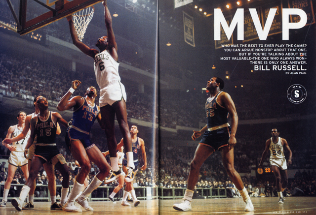 Bill Russell SLAM 52 Bill Russell SLAM 52