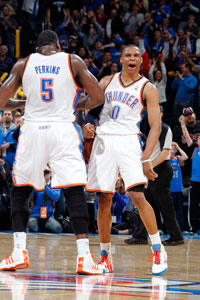 Russell Westbrook & Kendrick Perkins