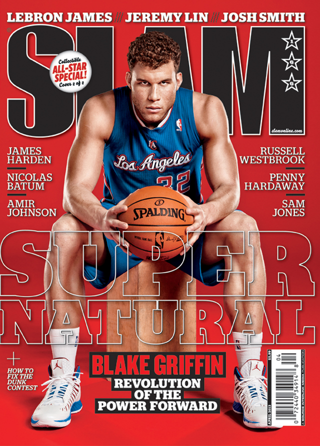 SLAM issue no. 166: Blake Griffin (cover 1 of 2)