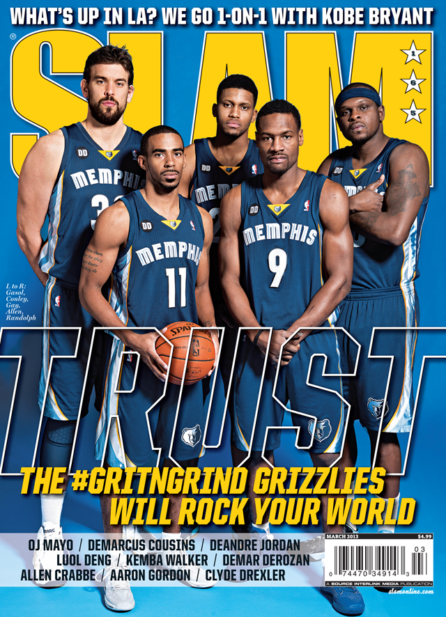 #Memphis Grizzlies SLAM 165 Cover #Memphis Grizzlies SLAM 165 Cover