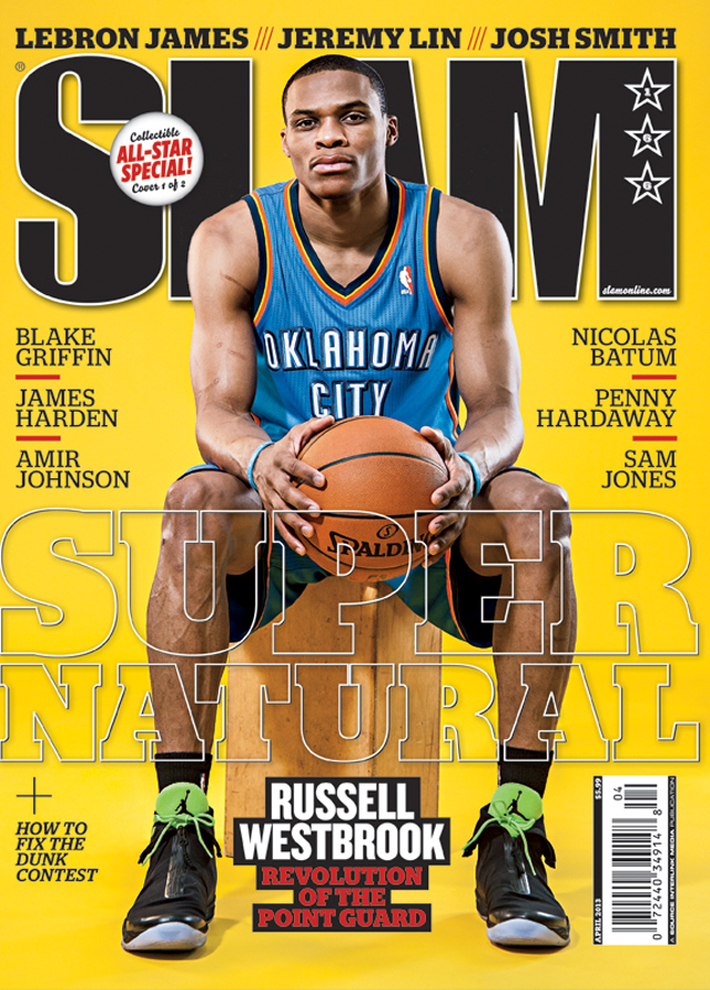 SLAM issue no. 166: Russell Westbrook (cover 2 of 2)