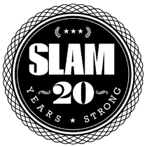 #SLAM Magazine 20th Anniversary Logo #SLAM Magazine 20th Anniversary Logo