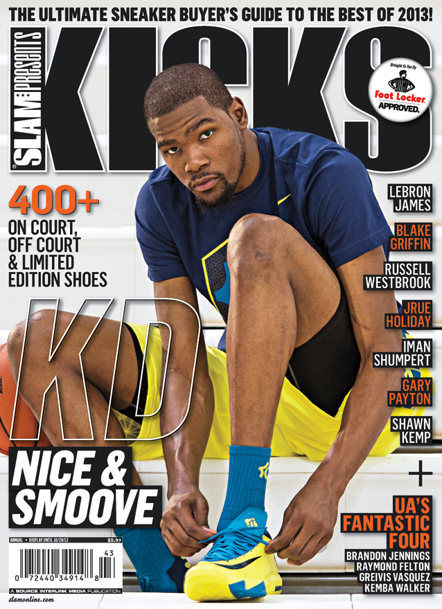 Kevin Durant Covers KICKS 16 Kevin Durant Covers KICKS 16