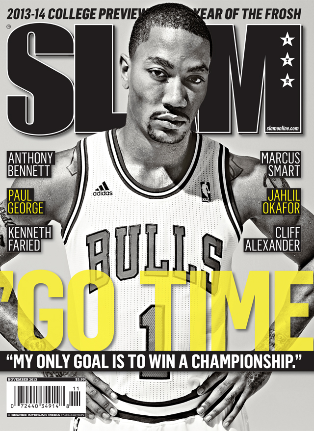Derrick Rose Covers SLAM 172 Derrick Rose Covers SLAM 172