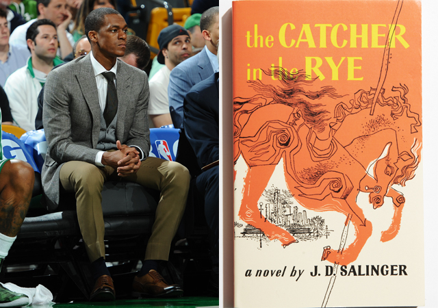 Rajon Rondo + Catcher in the Rye Rajon Rondo + Catcher in the Rye