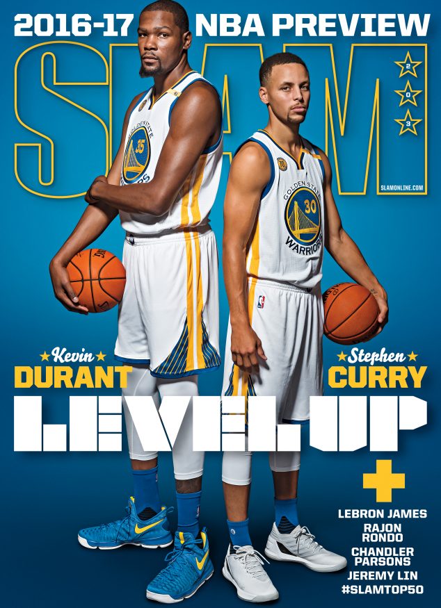 Stephen Curry and Kevin Durant Cover 