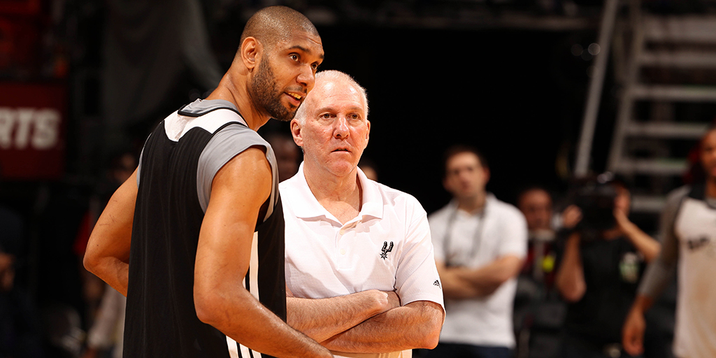 Gregg Popovich and Tim Duncan 'More Soulmates in Life Than in Basketball'