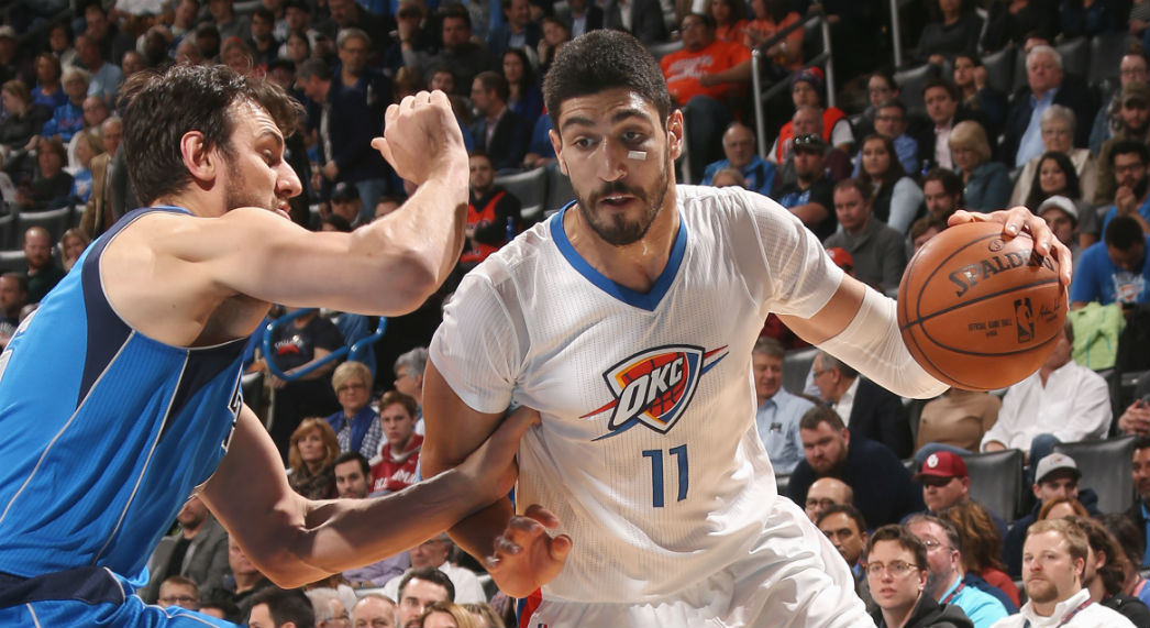 Enes Kanter Fractured His Forearm After Punching a Chair