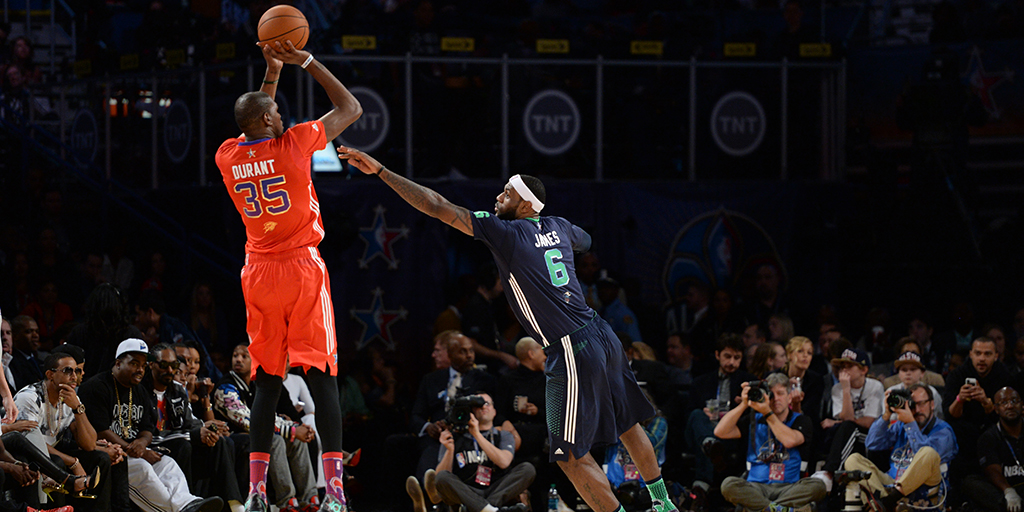 Kevin Durant, LeBron James, Zaza Pachulia and Giannis Antetokounmpo Lead First Returns of All-Star Voting