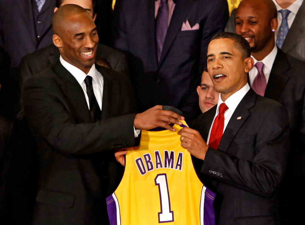 Michael Jordan and Kobe Bryant Share Memories of Barack Obama - SLAM Online