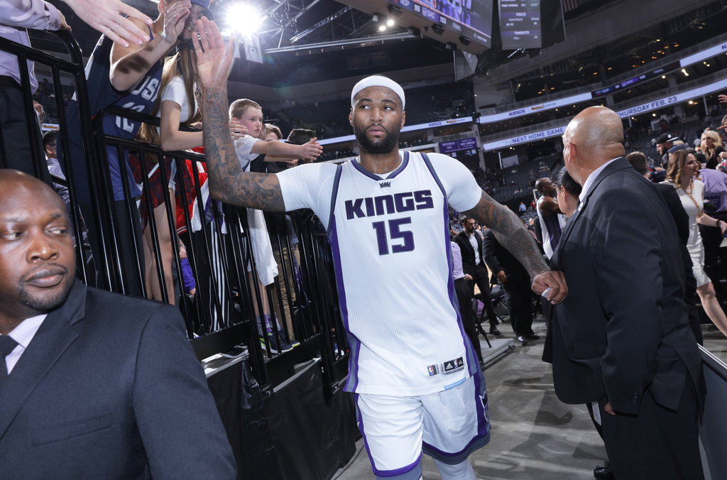 DeMarcus Cousins Tearfully Says Goodbye to Sacramento
